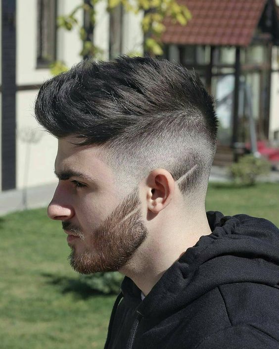 Cortes disfarçados com hot sale barba